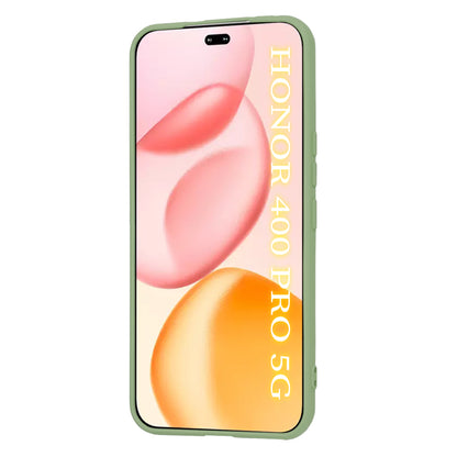 Obal na Honor 400 Pro, Techsuit, SoftFlex, svetlozelený