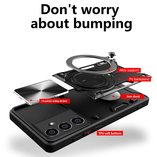 Puzdro pre Honor 400 Smart 4G / X7d 4G / 400 Smart 5G, Techsuit, CamGuard Pro, Mov