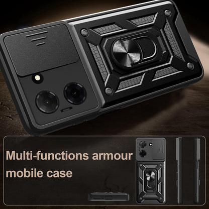 Puzdro pre Honor 400 Smart 4G / X7d 4G / 400 Smart 5G, Techsuit, CamShield, Modrá