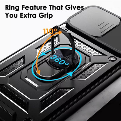 Case for Honor 400 Smart 4G / X7d 4G / 400 Smart 5G, Techsuit, CamShield, Gold