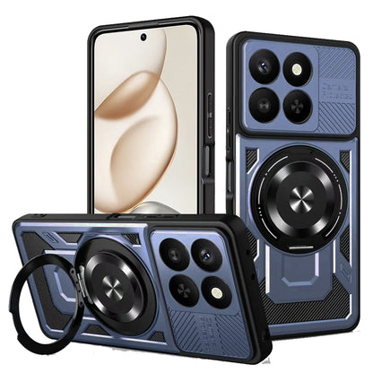 Puzdro pre Honor 400 Smart 4G / X7d 4G / 400 Smart 5G, Techsuit, RuggedCam, Modrá