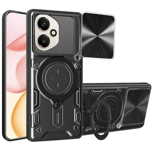 Puzdro na Honor 400, Techsuit, CamGuard Pro, čierne