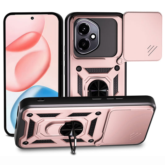 Puzdro pre Honor 400, Techsuit, CamShield, Ružové