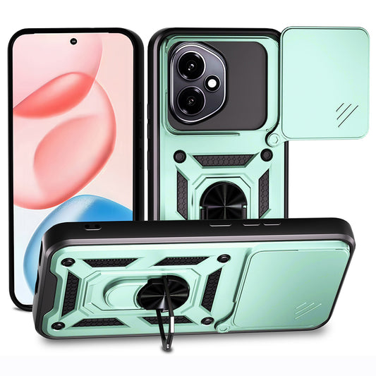Puzdro pre Honor 400, Techsuit, CamShield, Zelené