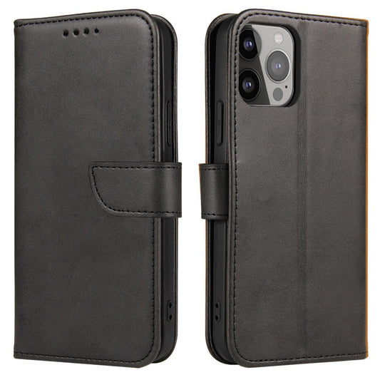 Puzdro pre Honor 600 Lite, OEM, Marva Wallet, Čierne