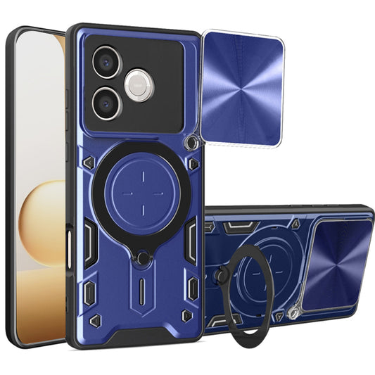 Puzdro pre Honor 600 Lite, Techsuit, CamGuard Pro, Modrá