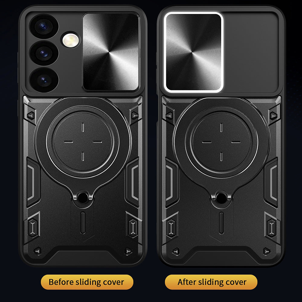 Puzdro pre Honor 600 Lite, Techsuit, CamGuard Pro, Ružovo Zlaté