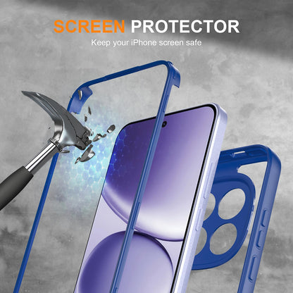 Case for Honor 600 Lite, Techsuit, ColorVerse 360, Blue