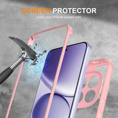 Puzdro pre Honor 600 Lite, Techsuit, ColorVerse 360, Ružová