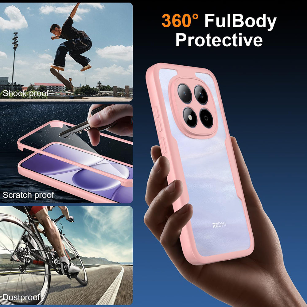 Puzdro pre Honor 600 Lite, Techsuit, ColorVerse 360, Ružová