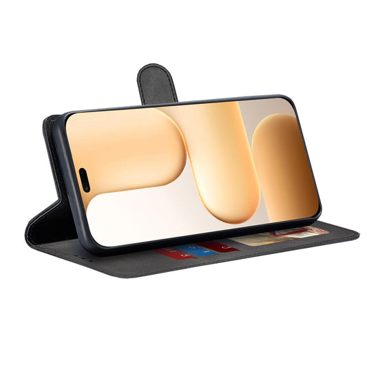 Puzdro pre Honor 600 Lite, Techsuit, Diary Book, Čierne