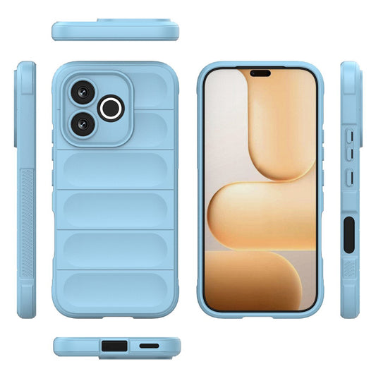 Puzdro na Honor 600 Lite, Techsuit, Magic Shield, Modré