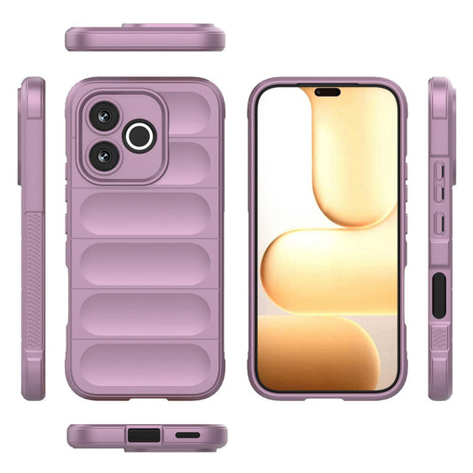 Puzdro na Honor 600 Lite, Techsuit, Magic Shield, fialové
