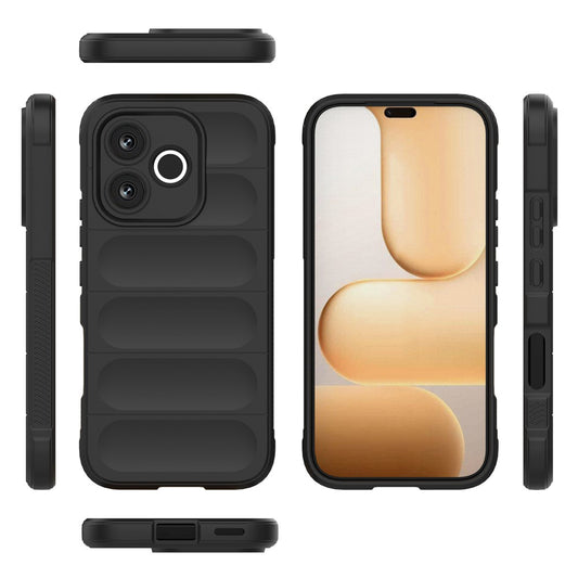 Puzdro pre Honor 600 Lite, Techsuit, Magic Shield, čierne