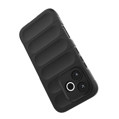 Puzdro pre Honor 600 Lite, Techsuit, Magic Shield, čierne