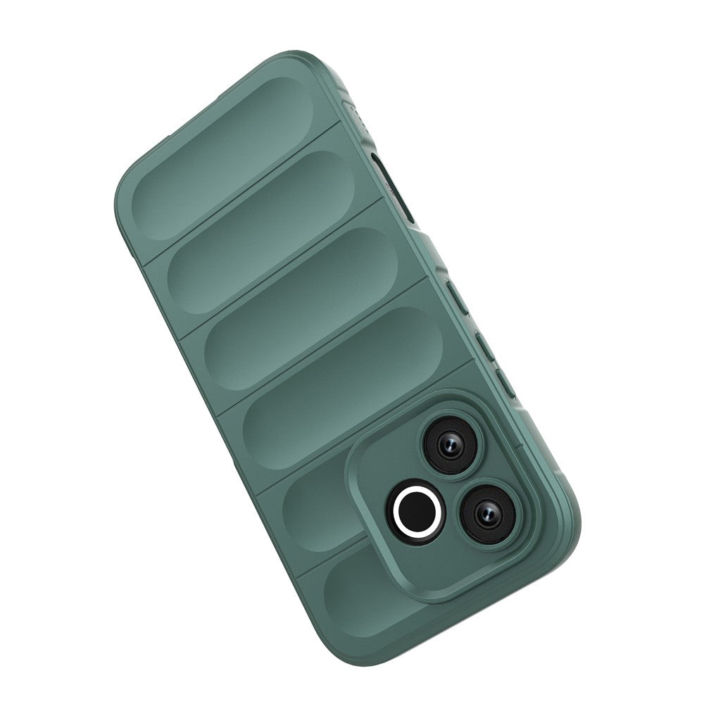 Puzdro na Honor 600 Lite, Techsuit, Magic Shield, Zelené