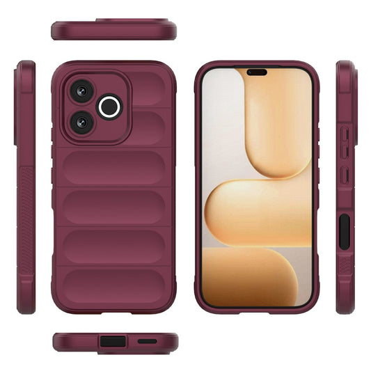 Obal na Honor 600 Lite, Techsuit, Magic Shield, vínový
