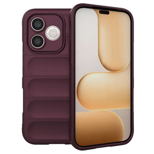 Obal na Honor 600 Lite, Techsuit, Magic Shield, vínový