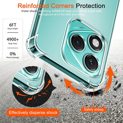 Puzdro pre Honor 600 Lite, Techsuit, Shockproof Clear, Transparent