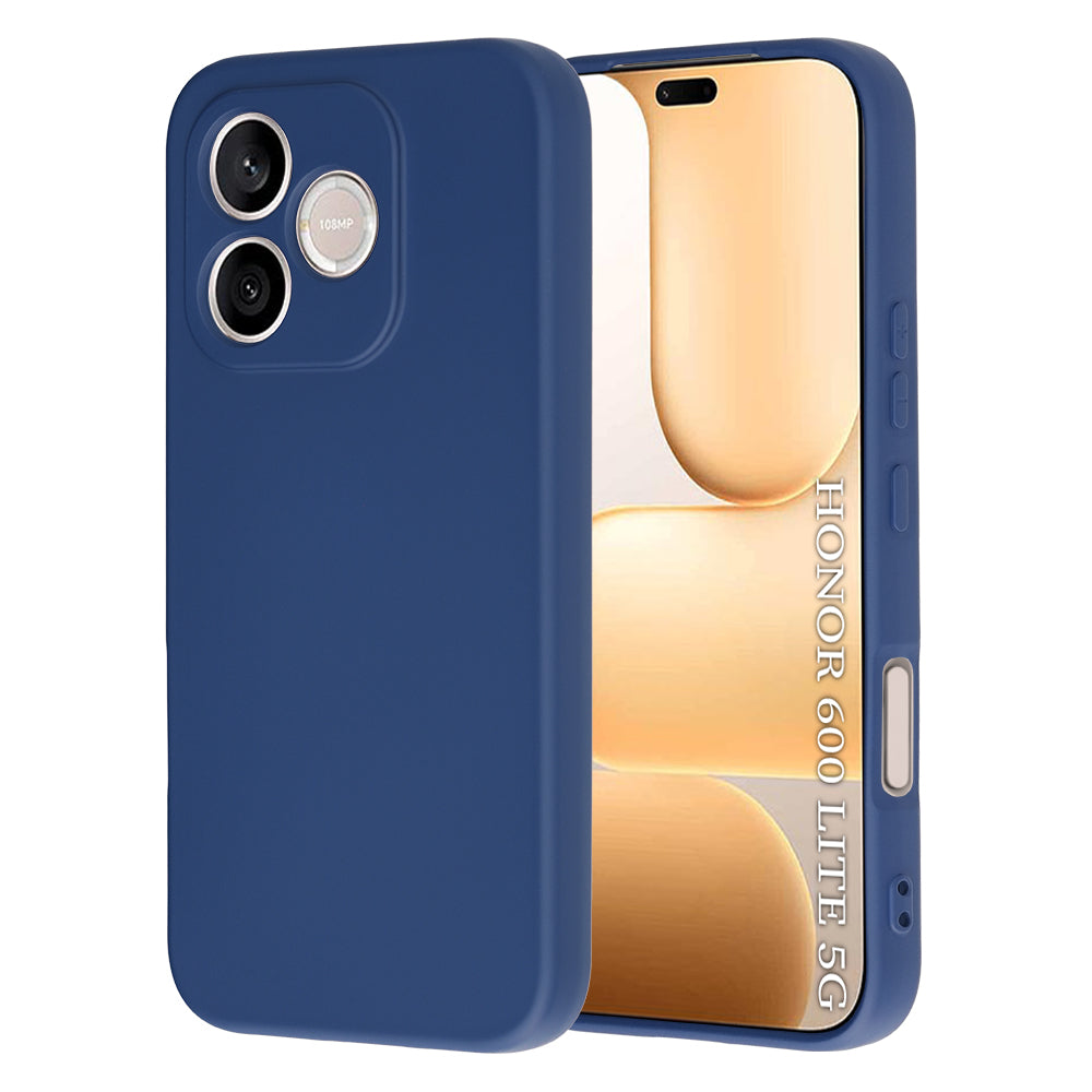 Case for Honor 600 Lite, Techsuit, SoftFlex, Navy Blue