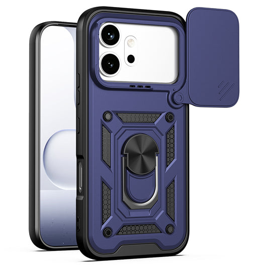 Puzdro pre Honor 600 Pro / 600, Techsuit, CamShield, Modré