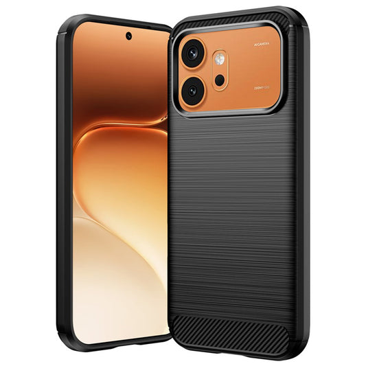 Puzdro pre Honor 600 Pro / 600, Techsuit, Karbón, Čierne