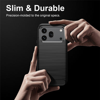 Puzdro pre Honor 600 Pro / 600, Techsuit, Karbón, Čierne