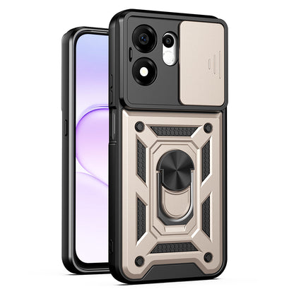Puzdro pre Honor 600 Smart, Techsuit, CamShield, Zlaté