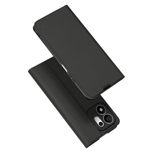Puzdro pre Honor 600 Smart, Techsuit, Magskin Book Long Blitz Cutout, Čierne