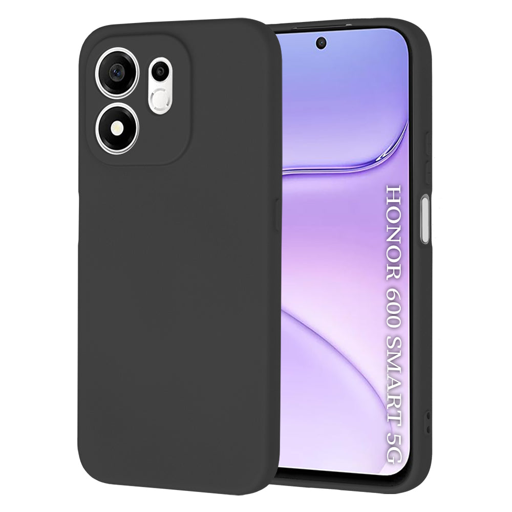 Puzdro pre Honor 600 Smart, Techsuit, SoftFlex, Čierne
