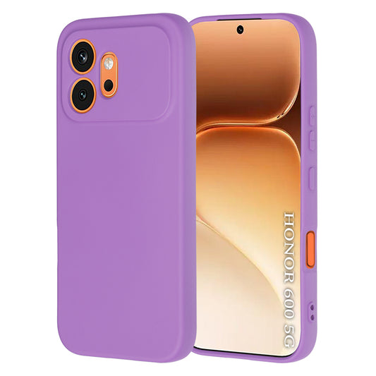 Obal na Honor 600, Techsuit, SoftFlex, fialový