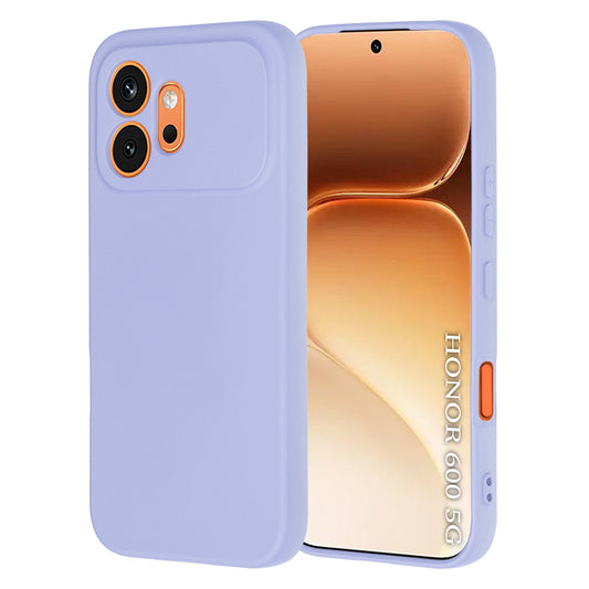 Obal na Honor 600, Techsuit, SoftFlex, Svetlofialový
