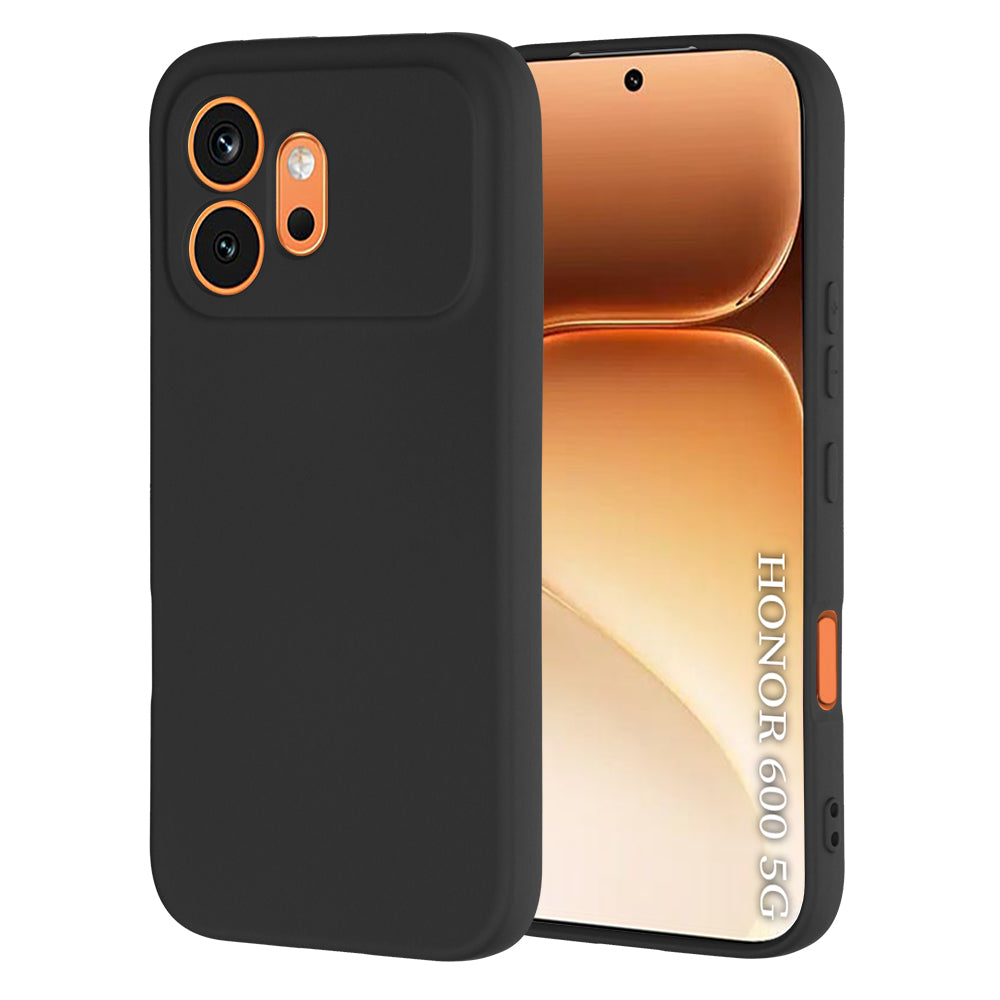 Obal na Honor 600, Techsuit, SoftFlex, čierny