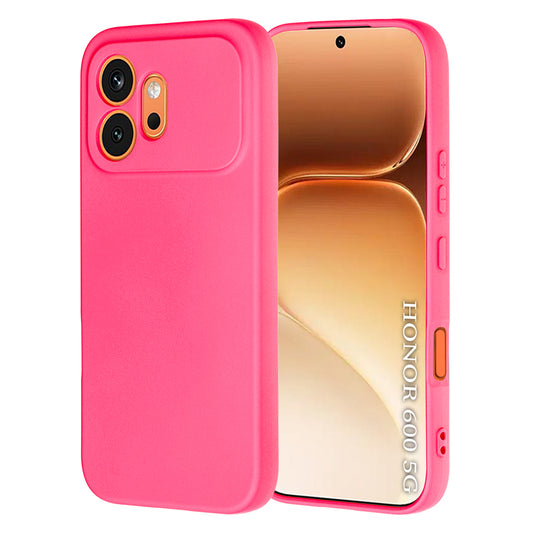 Obal na Honor 600, Techsuit, SoftFlex, tmavoružový