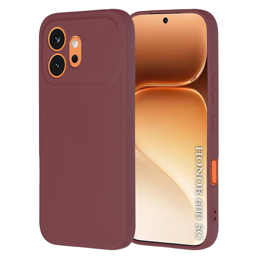 Obal na Honor 600, Techsuit, SoftFlex, vínový