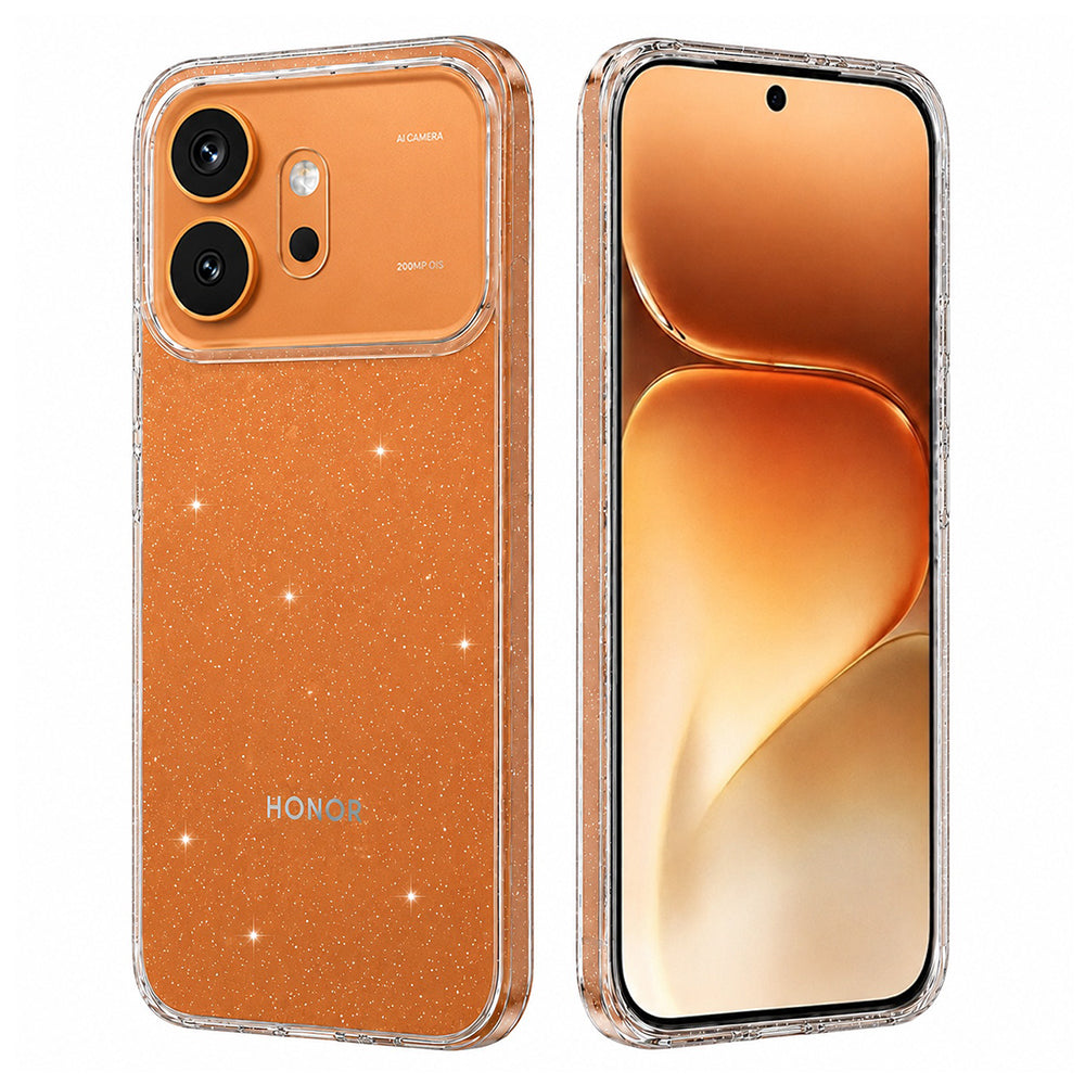 Obal na Honor 600, Techsuit, SparkleSkin, priehľadný