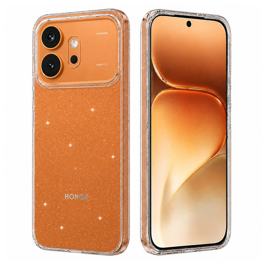 Obal na Honor 600, Techsuit, SparkleSkin, priehľadný