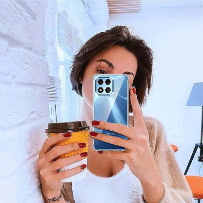 Obal na Honor 70 Lite / X6 / X8 5G, Techsuit, nárazuvzdorný priehľadný, transparentný