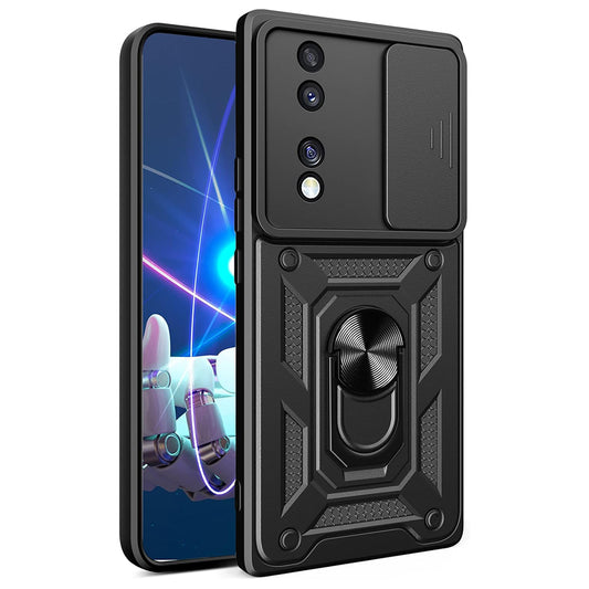 Puzdro pre Honor 70, Techsuit, CamShield, Čierne