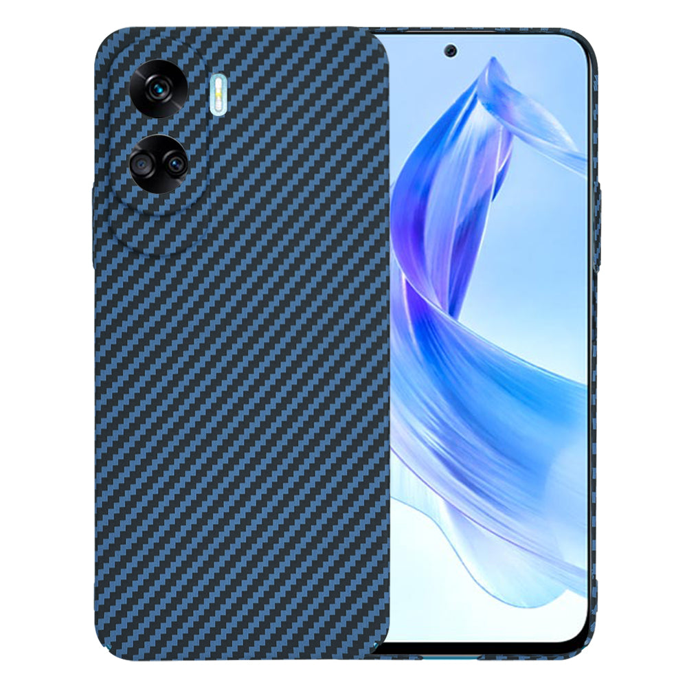 Puzdro pre Honor 90 Lite, Techsuit, Carbonite FiberShell, Tyrkysové