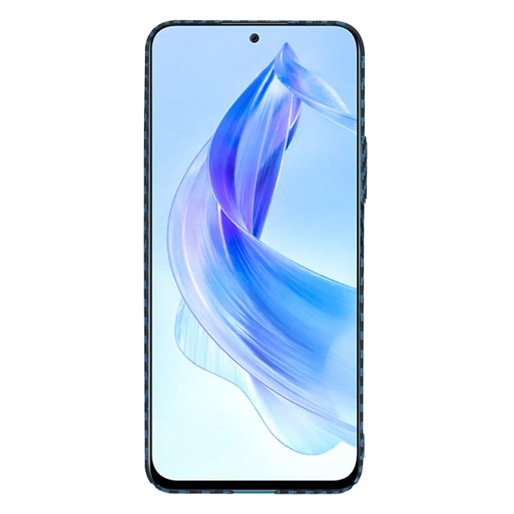 Puzdro pre Honor 90 Lite, Techsuit, Carbonite FiberShell, Tyrkysové