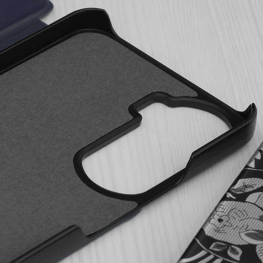 Puzdro pre Honor 90 Lite, Techsuit, eFold, Tmavomodré