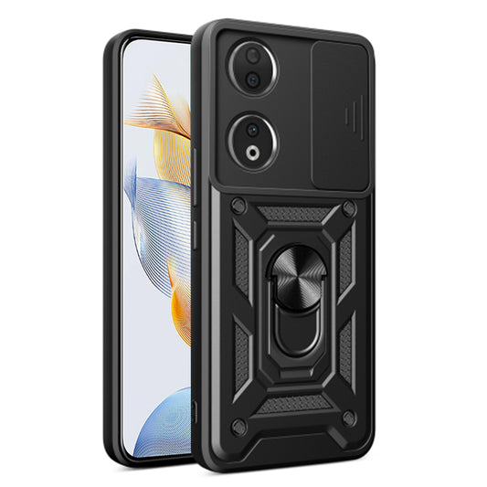 Puzdro pre Honor 90, Techsuit, CamShield, Čierne