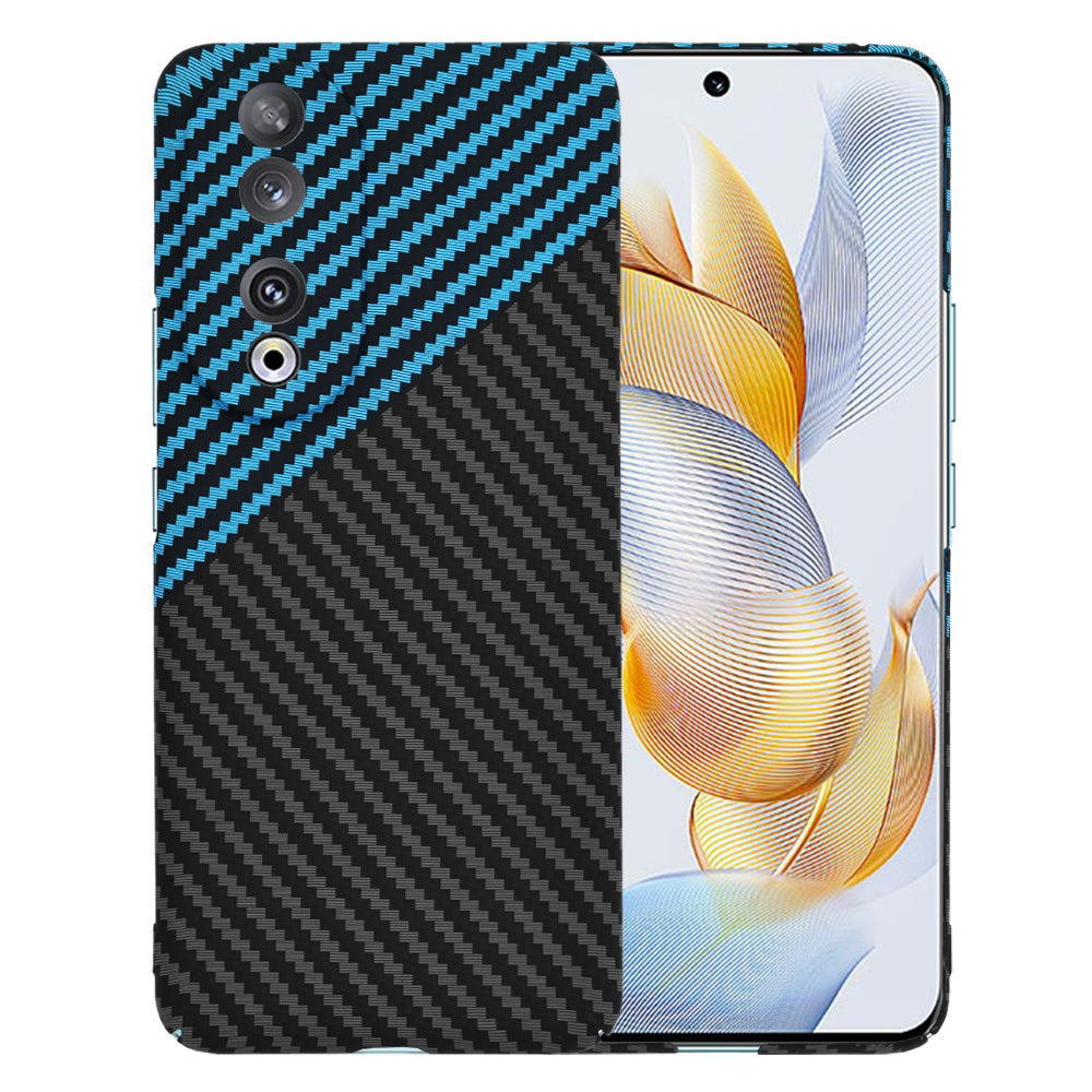 Puzdro pre Honor 90, Techsuit, Carbonite FiberShell, Čierna Bleu