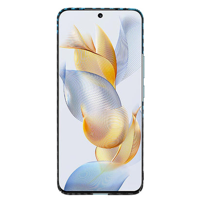 Puzdro pre Honor 90, Techsuit, Carbonite FiberShell, Čierna Bleu