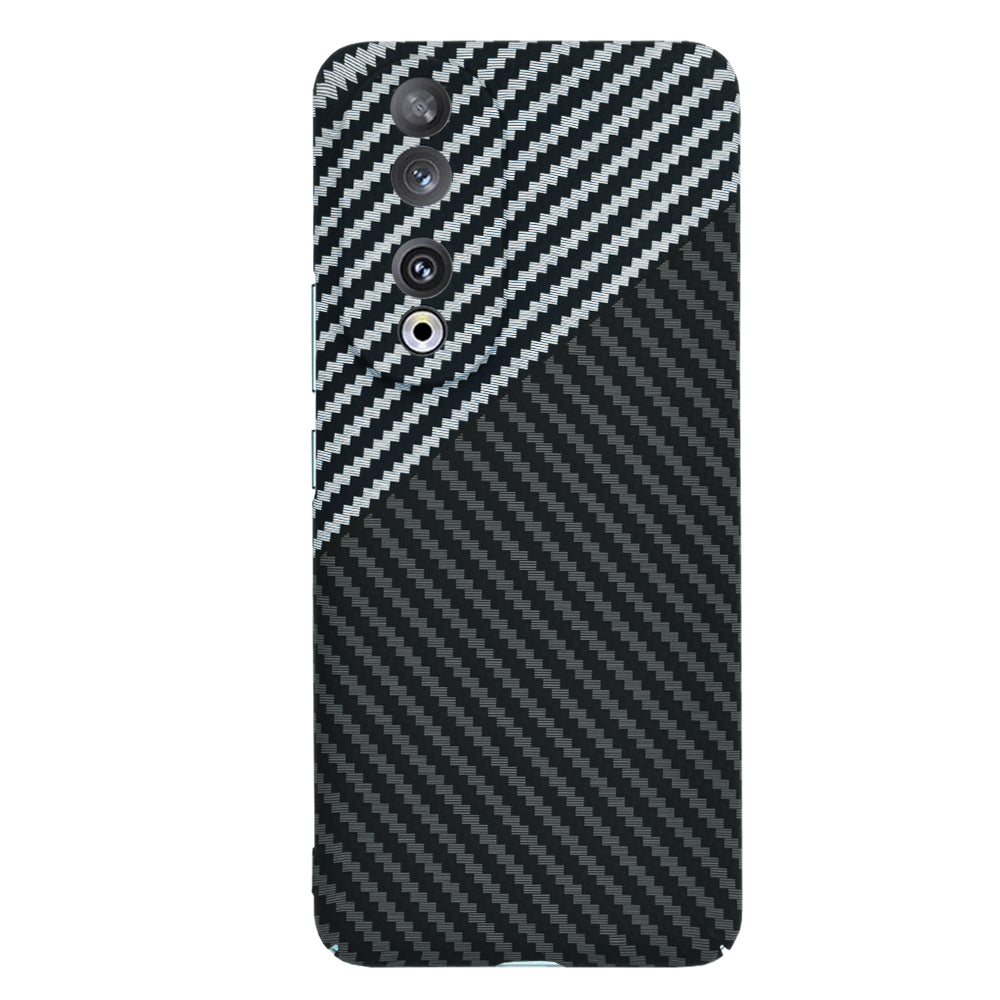 Puzdro pre Honor 90, Techsuit, Carbonite FiberShell, Čierno Sivé