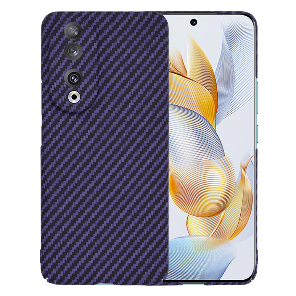 Puzdro pre Honor 90, Techsuit, Carbonite FiberShell, Fialová