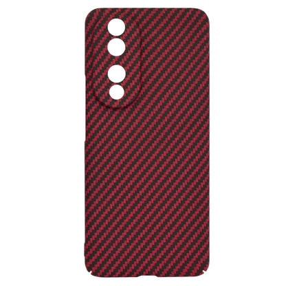 Puzdro pre Honor 90, Techsuit, Carbonite FiberShell, Červené