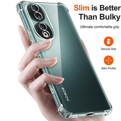 Obal na Honor 90, Techsuit, nárazuvzdorný priehľadný, transparentný
