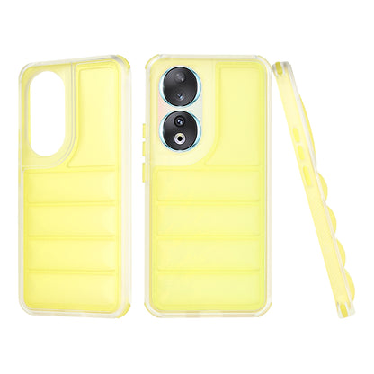 Puzdro pre Honor 90, Techsuit, Wave Shield, žlté
